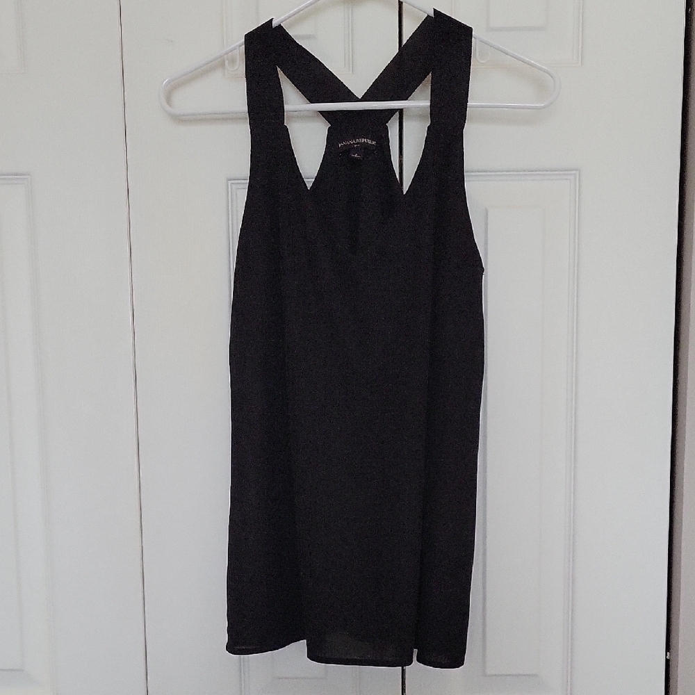 Banana Republic Factory Black Tank Top